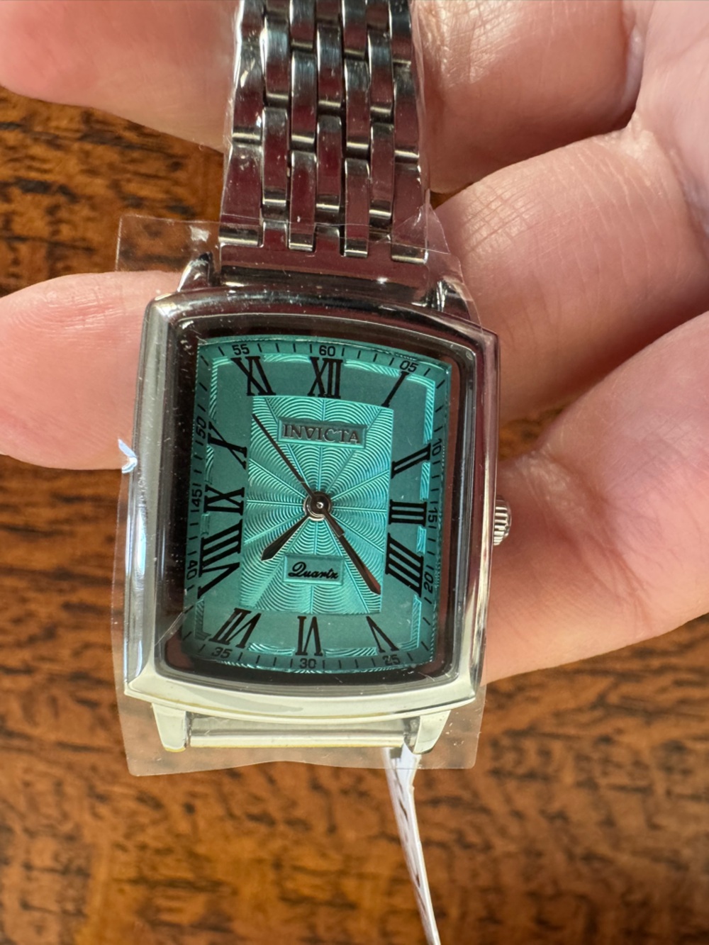 NIB - Invicta Celestial Ziya Silver Watch with Tiffany Blue Dial in Yellow Box - Picture 4 of 7